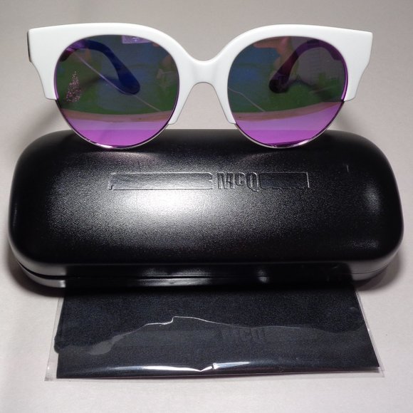 McQ by Alexander McQueen MQ0048SA White Avana Pink New Women\'s Sunglasses main image 10